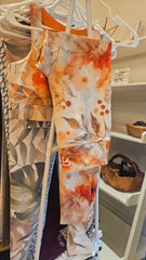 Orange Bloom Leggings