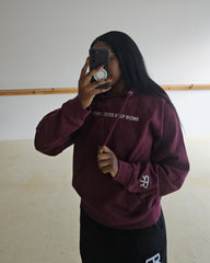 SRKR Mantra Hoodie Maroon