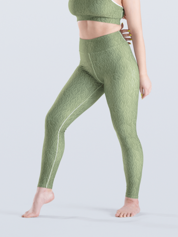 Mandila Green Leggings