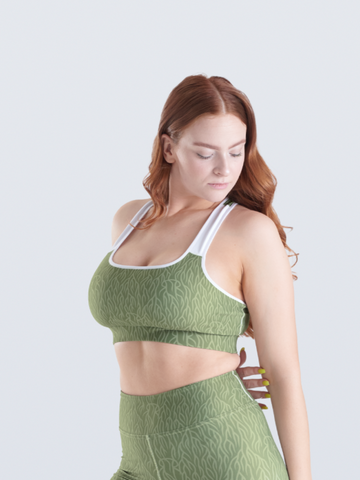 Mandila Green Bra