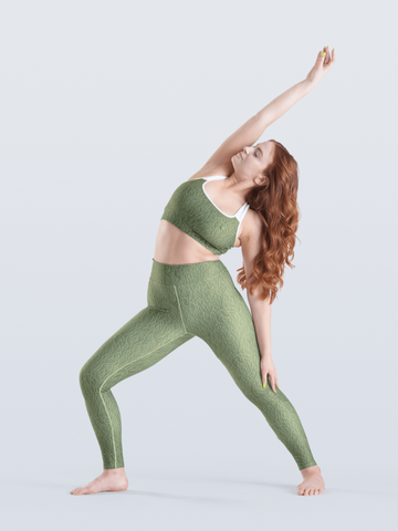 Mandila Green Leggings