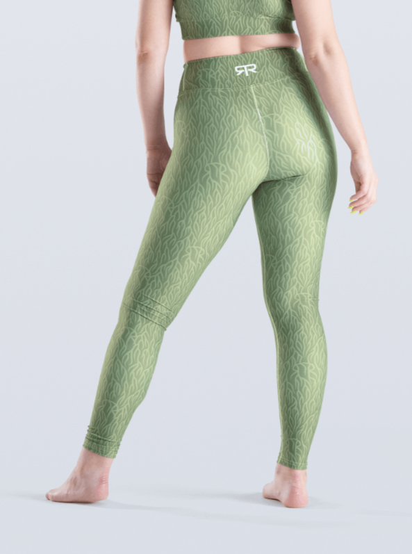 Mandila Green Leggings